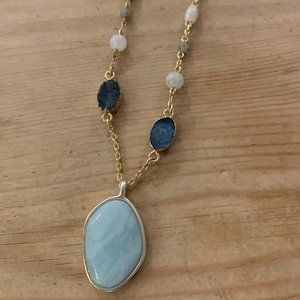 Luky Brand Semi Precious accents Necklace NWT